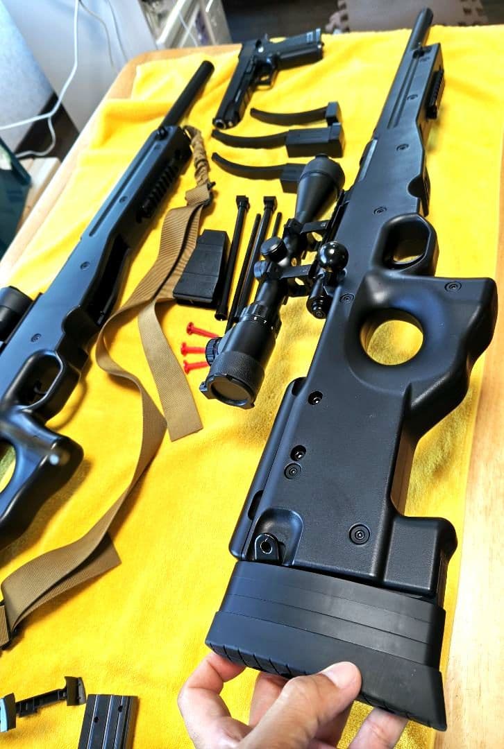 た*し様 ❇️スポーツの秋企画☆10歳以上エアガン♪てんこ盛りのスナイパー銃お得