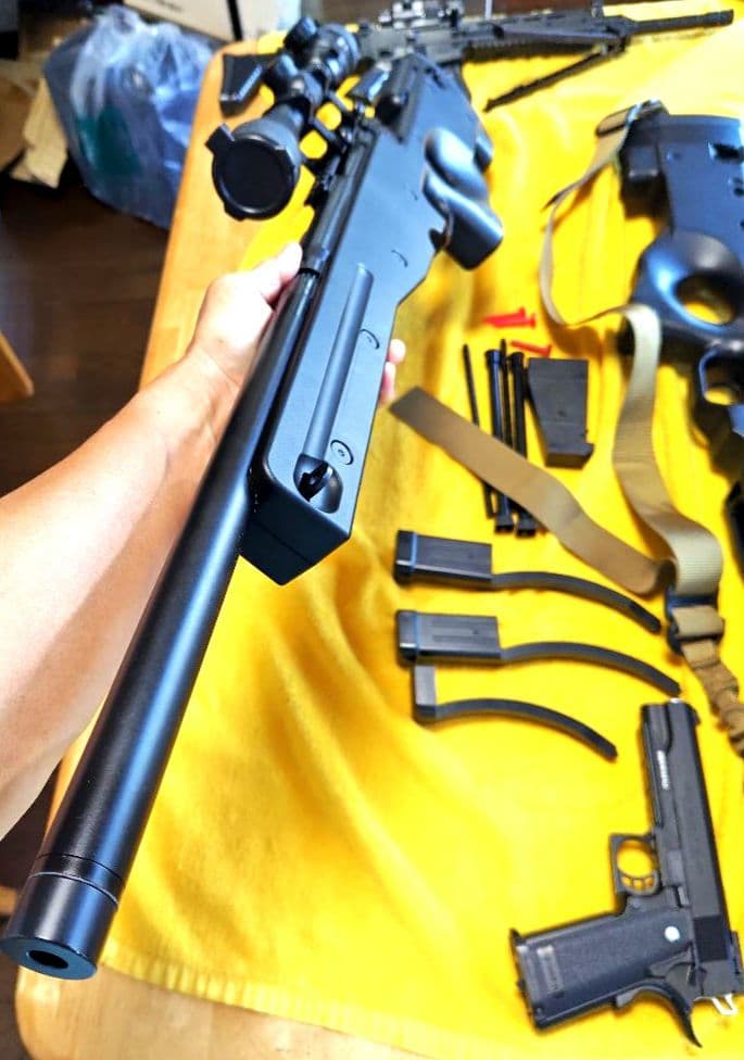 た*し様 ❇️スポーツの秋企画☆10歳以上エアガン♪てんこ盛りのスナイパー銃お得