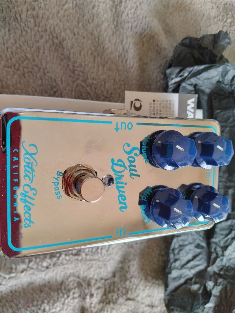 xotic effects soul driven オーバードライブ