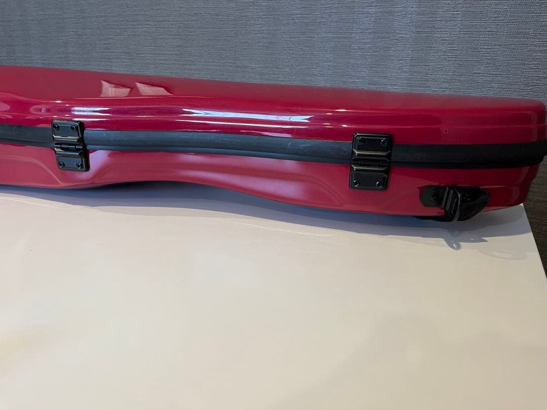 東洋楽器　バイオリンケース　プリュームファイバー　プラチナワイン