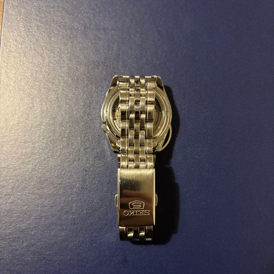 あ*ぱ様 SEIKO5 7S26-01V0 自動巻き 裏蓋スケルトン