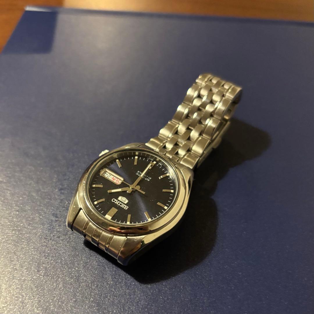 あ*ぱ様 SEIKO5 7S26-01V0 自動巻き 裏蓋スケルトン