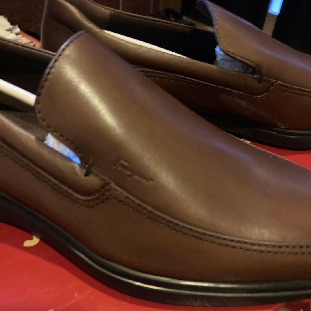 Salvatore Ferragamo ブラウン ドレスシューズ