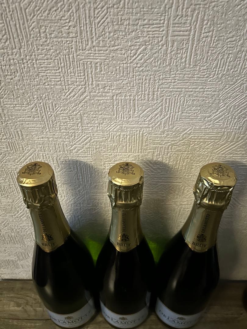 DELAMOTTE BRUT シャンパン 750ml 3本セット
