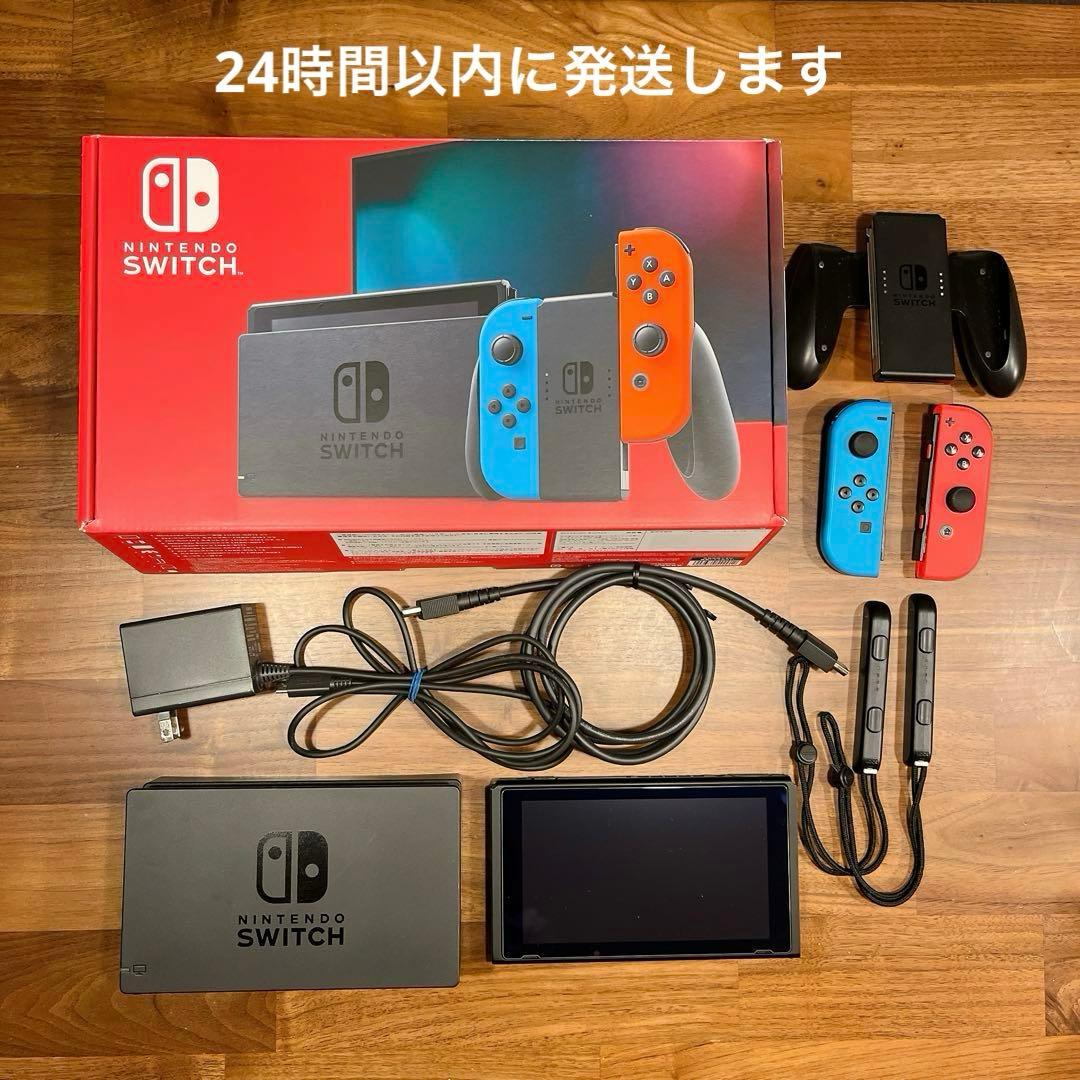 Nintendo Switch HAD-S-KABAA(JPN)赤/青　本体