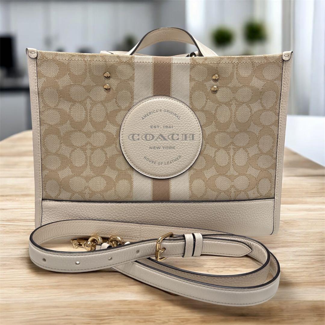 COACH M2173-C8448ショルダーバッグ ベージュ