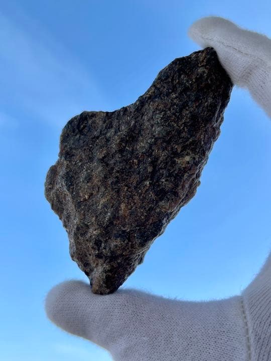 天然石　古代の青翡翠　原石　A111