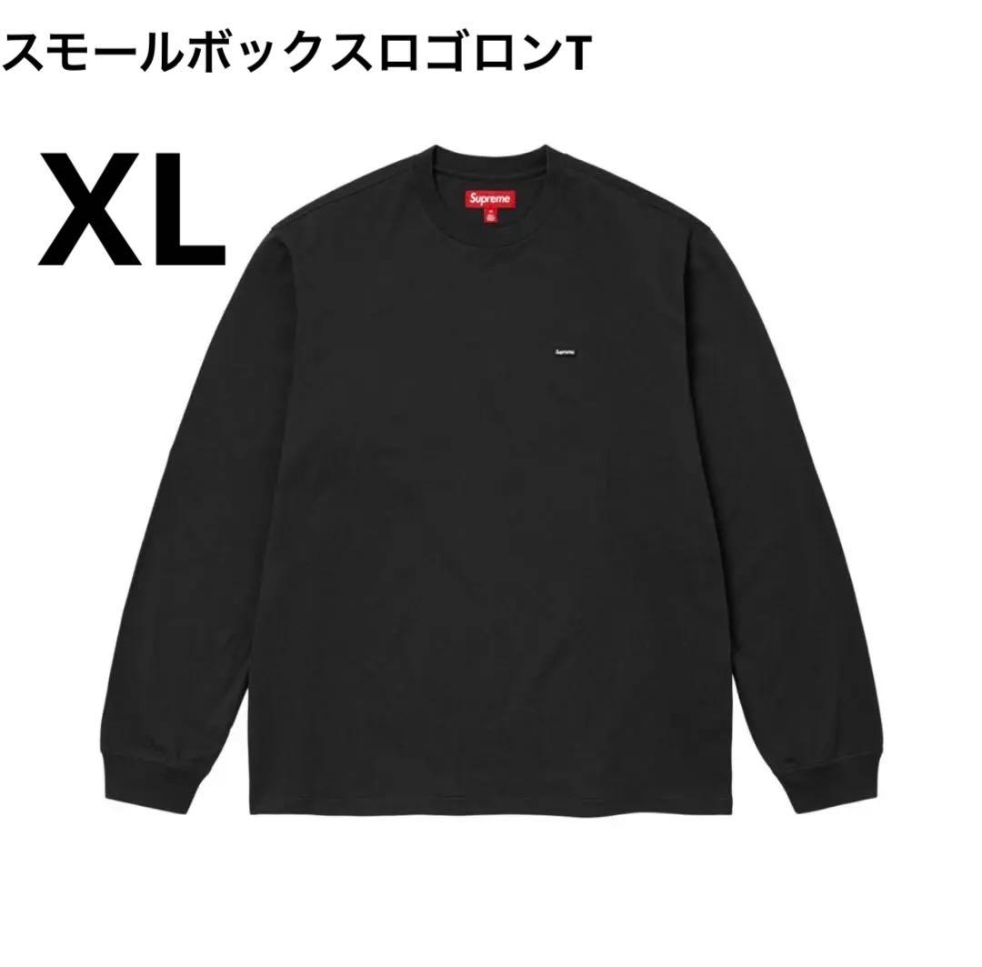 【美品】Supreme Small Box L/S Tee BlackサイズXL