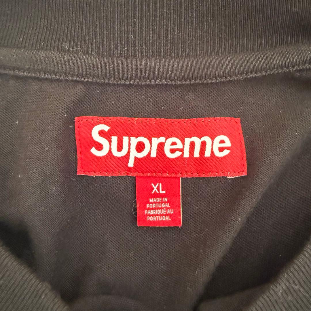 【美品】Supreme Small Box L/S Tee BlackサイズXL