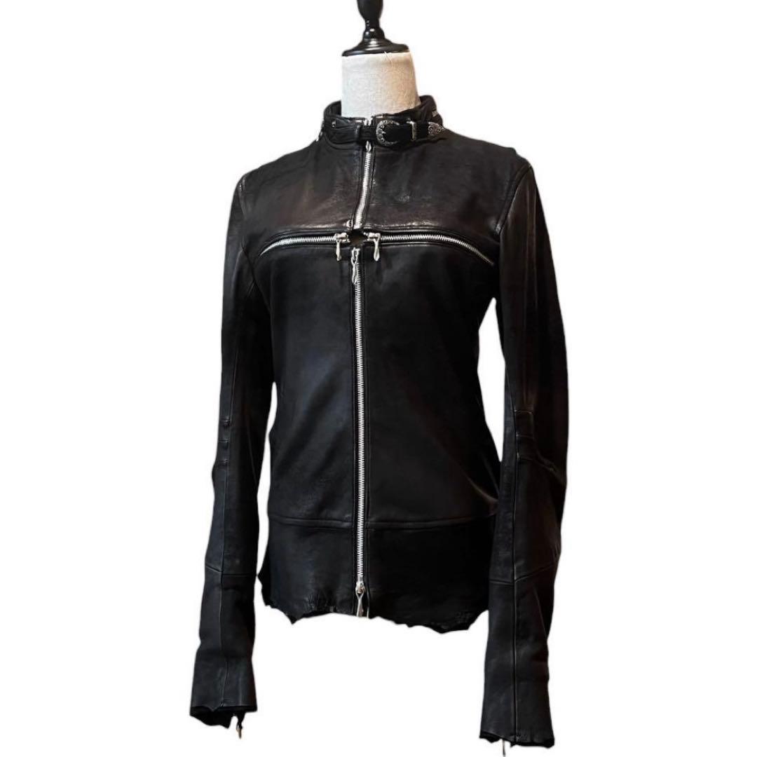ジャケット・アウター 14th addiction cross zip riders fur