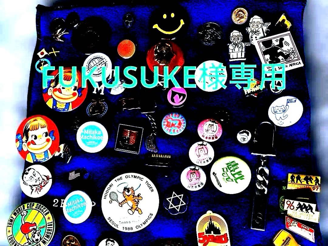 バッジコレクション 多彩なデザイン