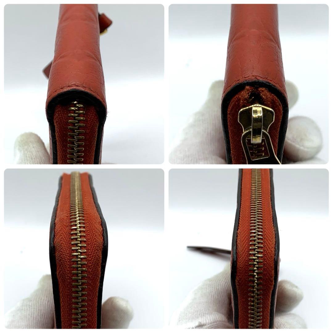 ルイヴィトン アンプラント ジッピーウォレット ラウンドファスナー 折り財布 革