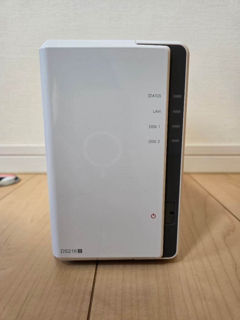 外付けハードディスク・ドライブ Synology DS216j NAS