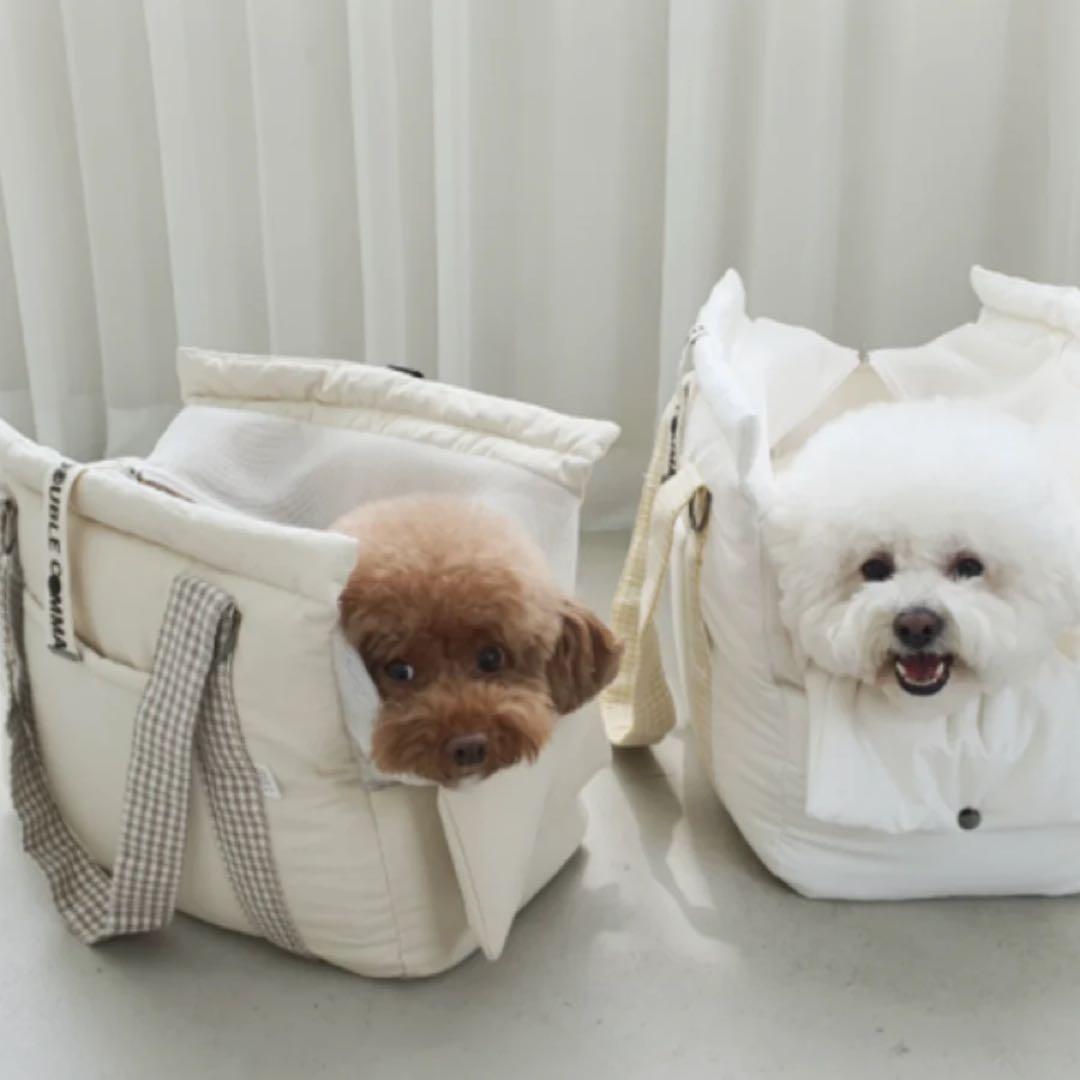 DOUBLE COMMA】THECOM BAG（SM） 犬用キャリーバッグ