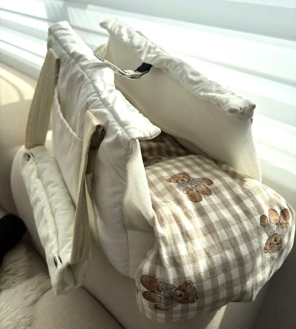 DOUBLE COMMA】THECOM BAG（SM） 犬用キャリーバッグ