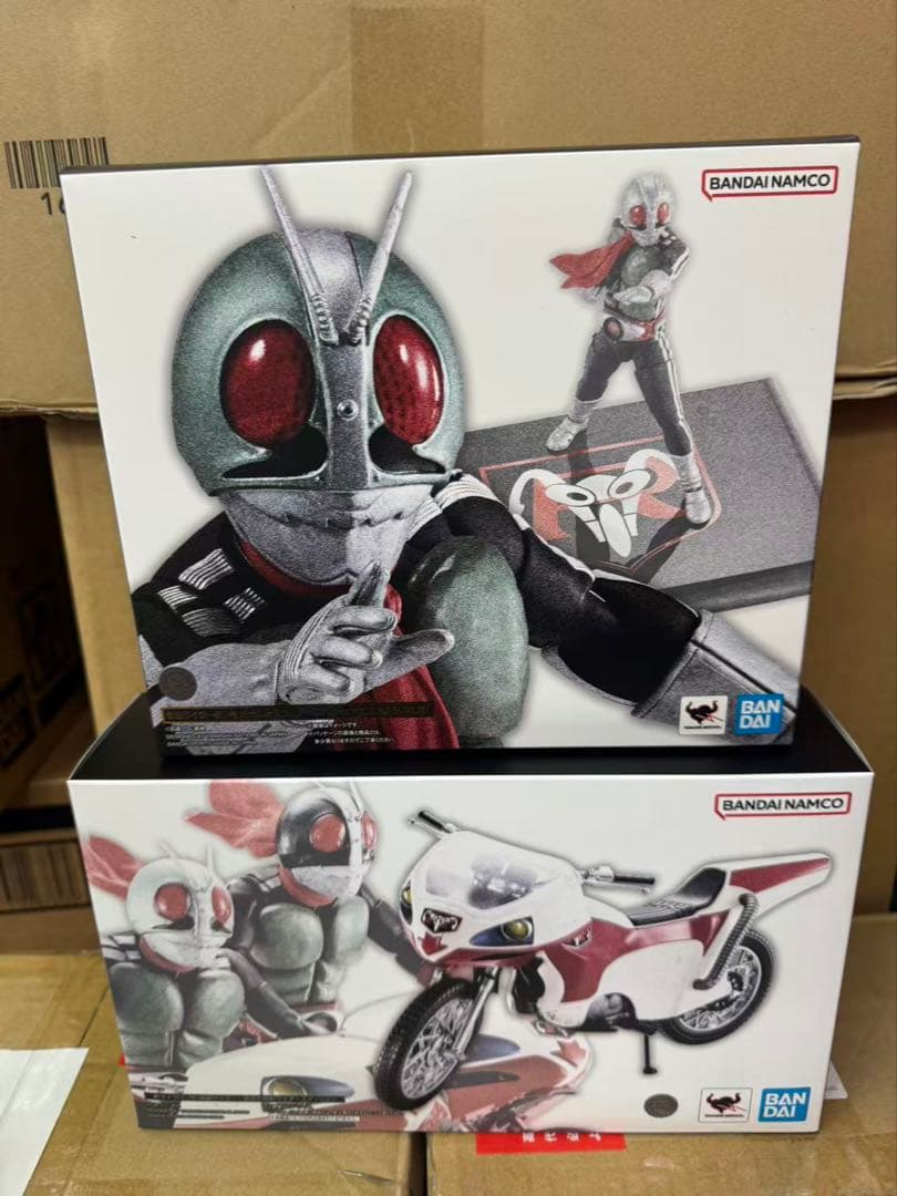 S.H.Figuarts（真骨彫製法）仮面ライダー新1号栄光の昭和ライダーセット