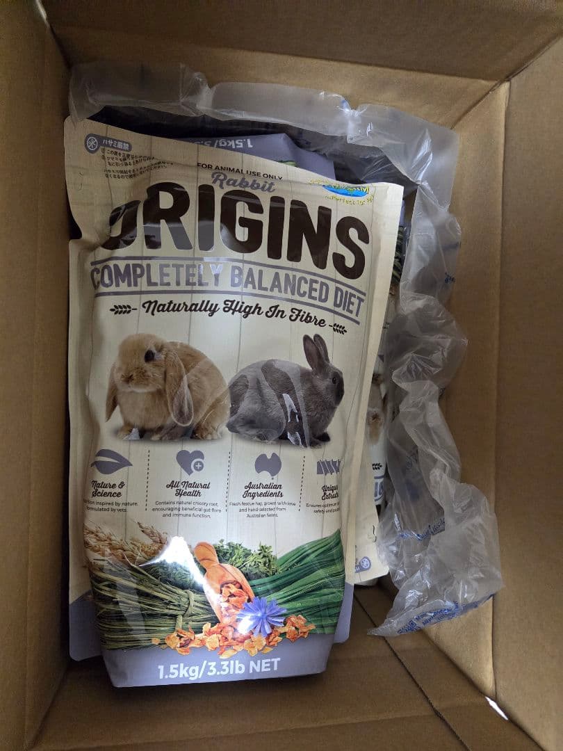 Rabbit Origins 1.5kg　4袋　ラビット　オリジンズ