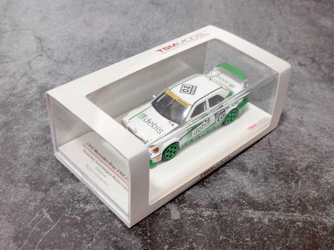 TSM 1/43 190E EVO2 1991 ミハイル・シューマッハ　ミニカー