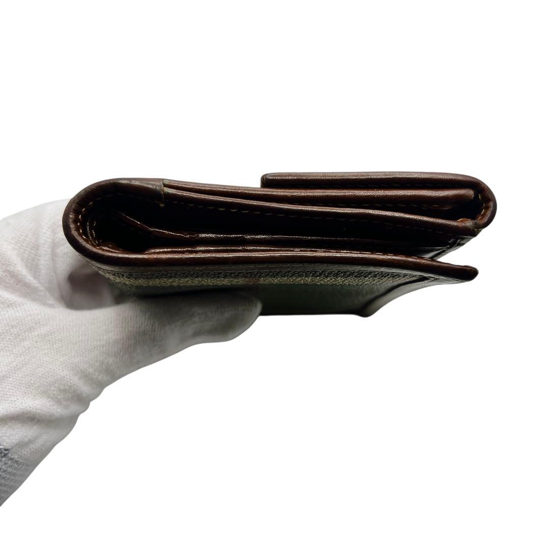 BURBERRY ノバチェック グリーン 折り財布 7713