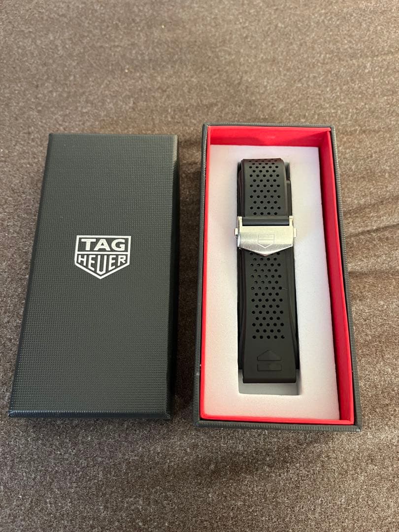 TAG Heuer ブラック ラバーベルト　E3.E4用