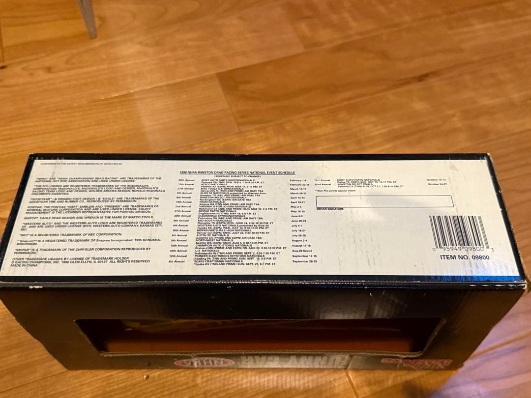 ミニカー FUNNY CAR 1/24 MOONEYES 1996EDITION