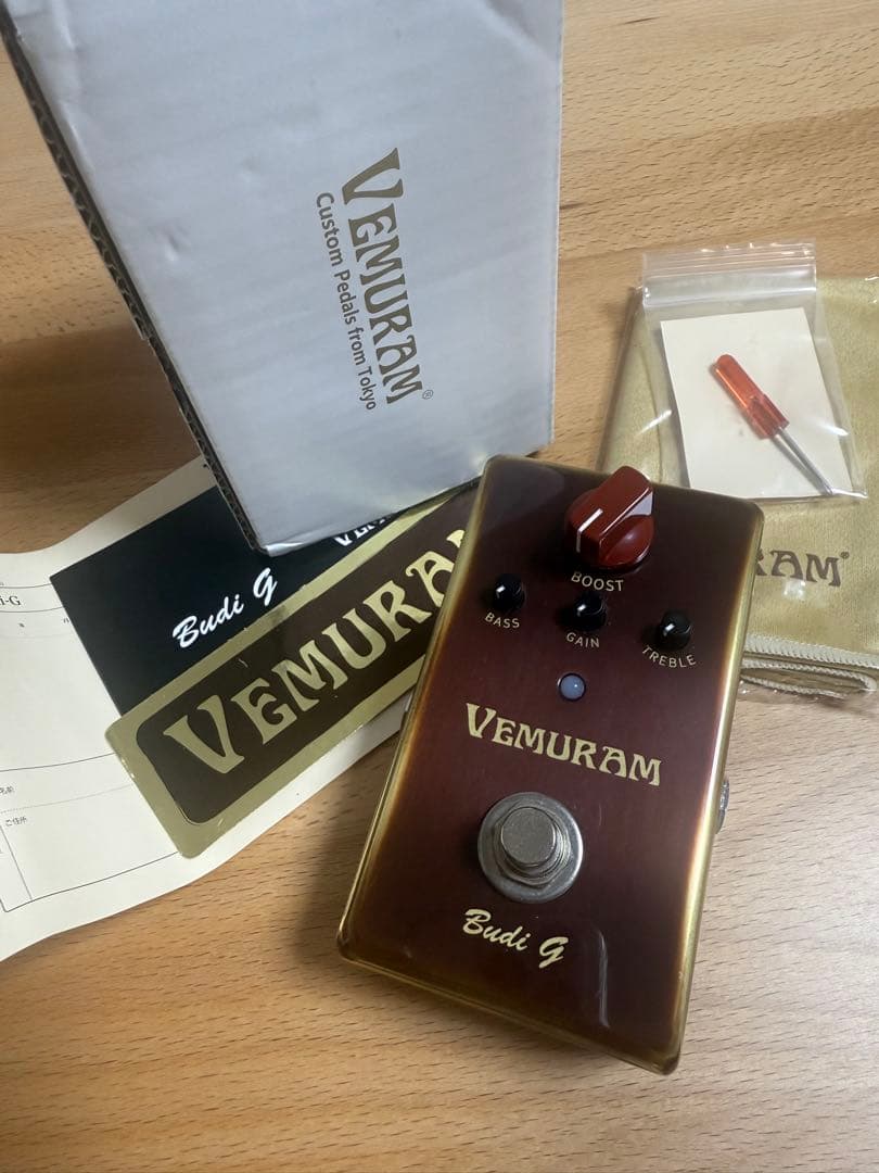 【美品&貴重初期ロット】VEMURAM Budi G