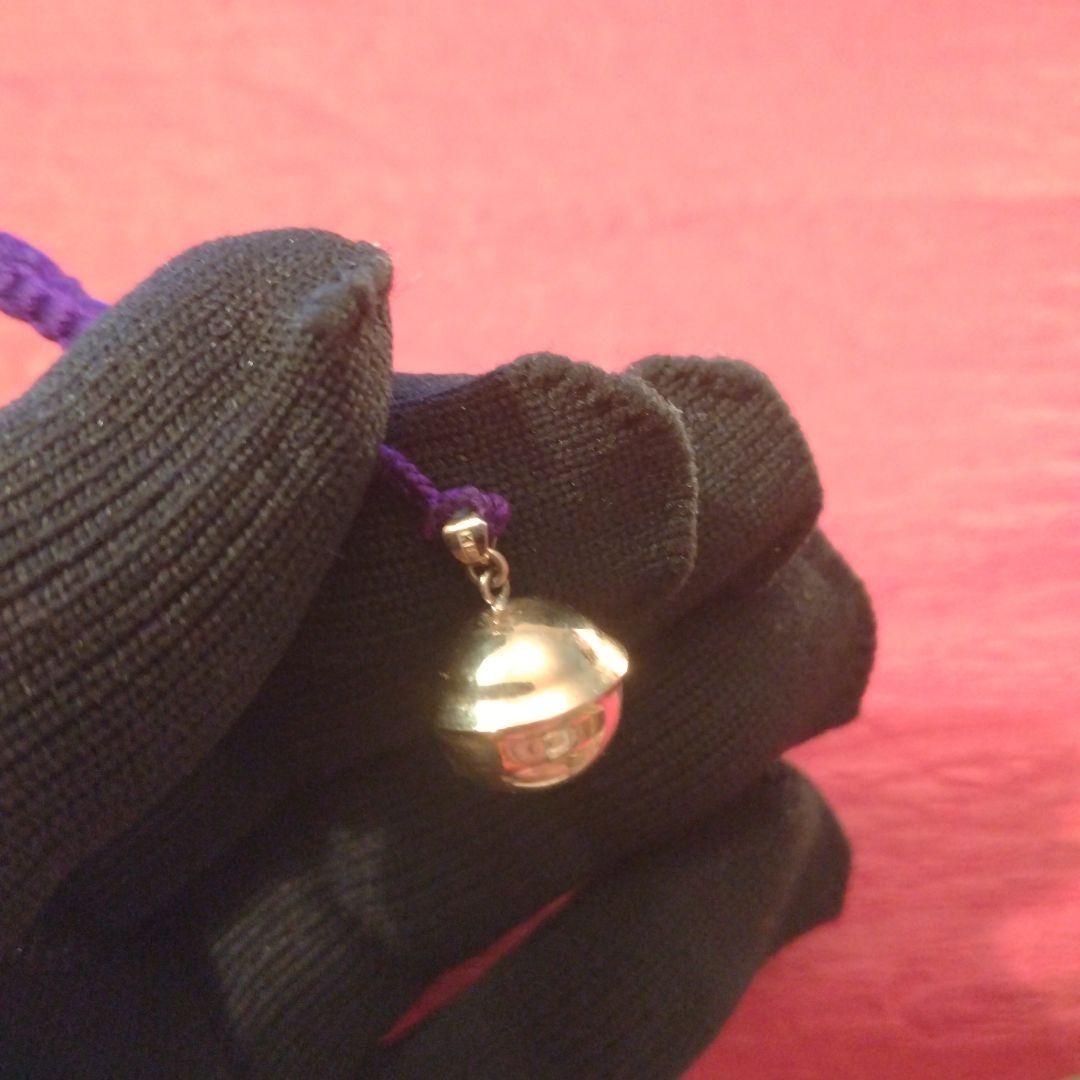 セール　K18　鈴　根付　ストラップ