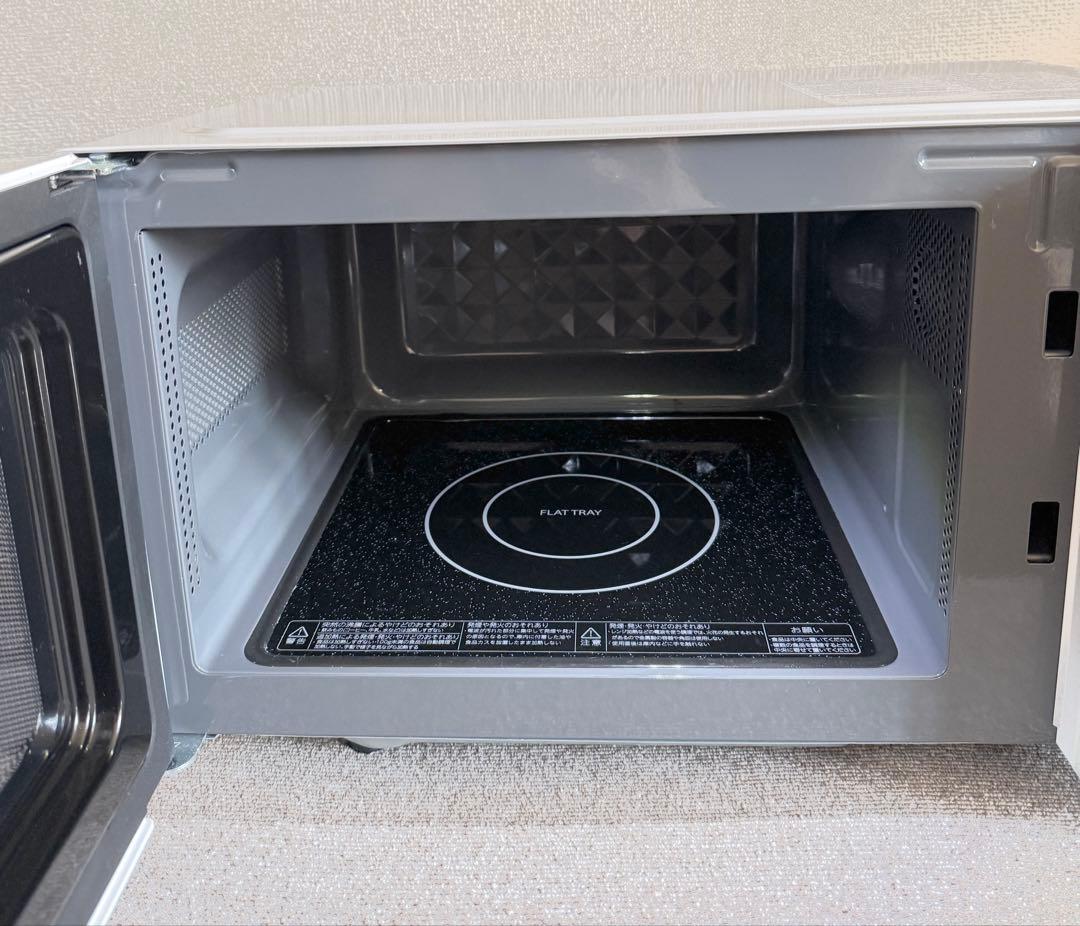 【美品】東芝 電子レンジ ER-M17Y(W) 17L 全国対応 動作保証