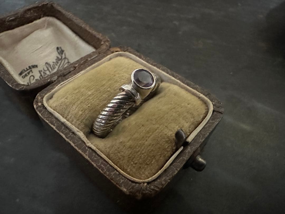 希少　ヴィンテージ　リング　アンティーク　アメリカ　シルバー　925