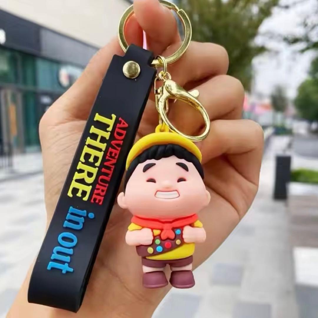 カールじいさんの空飛ぶ家 カール＆ラッセル キーホルダー ストラップ ２個セット