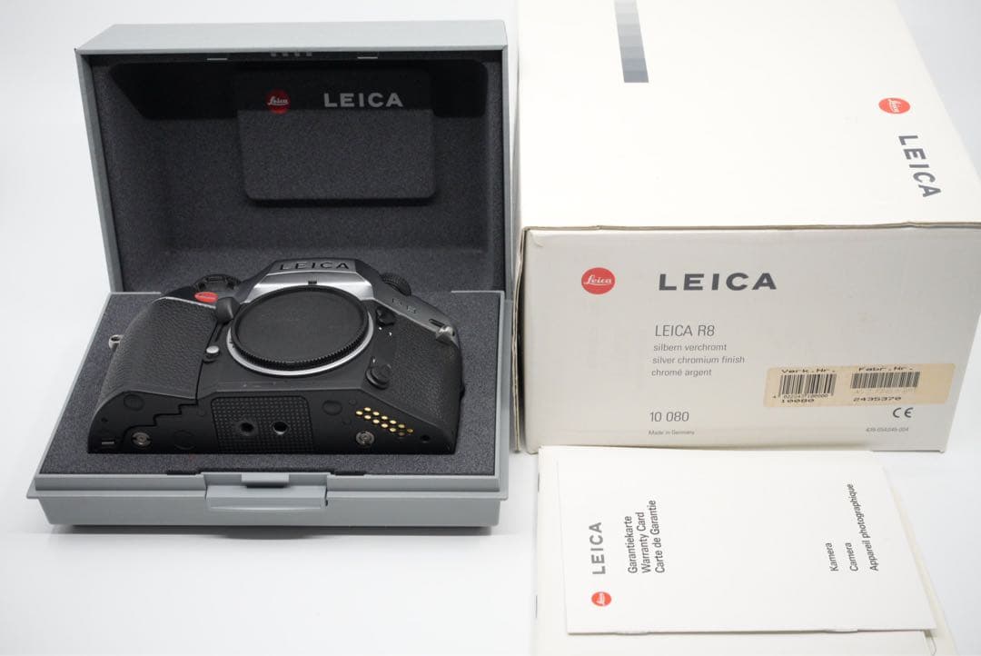 極美品 完動品 Leica R8 ライカ R8 シルバー 一眼レフ