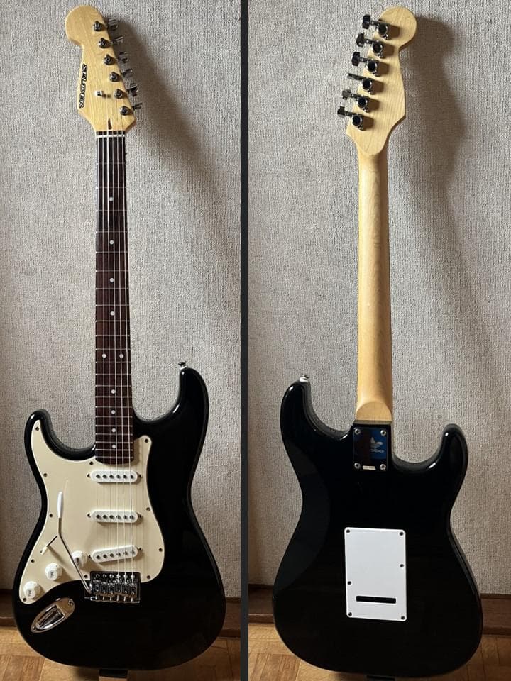 ギター SELDER / STRATO-type / Lefty / Black