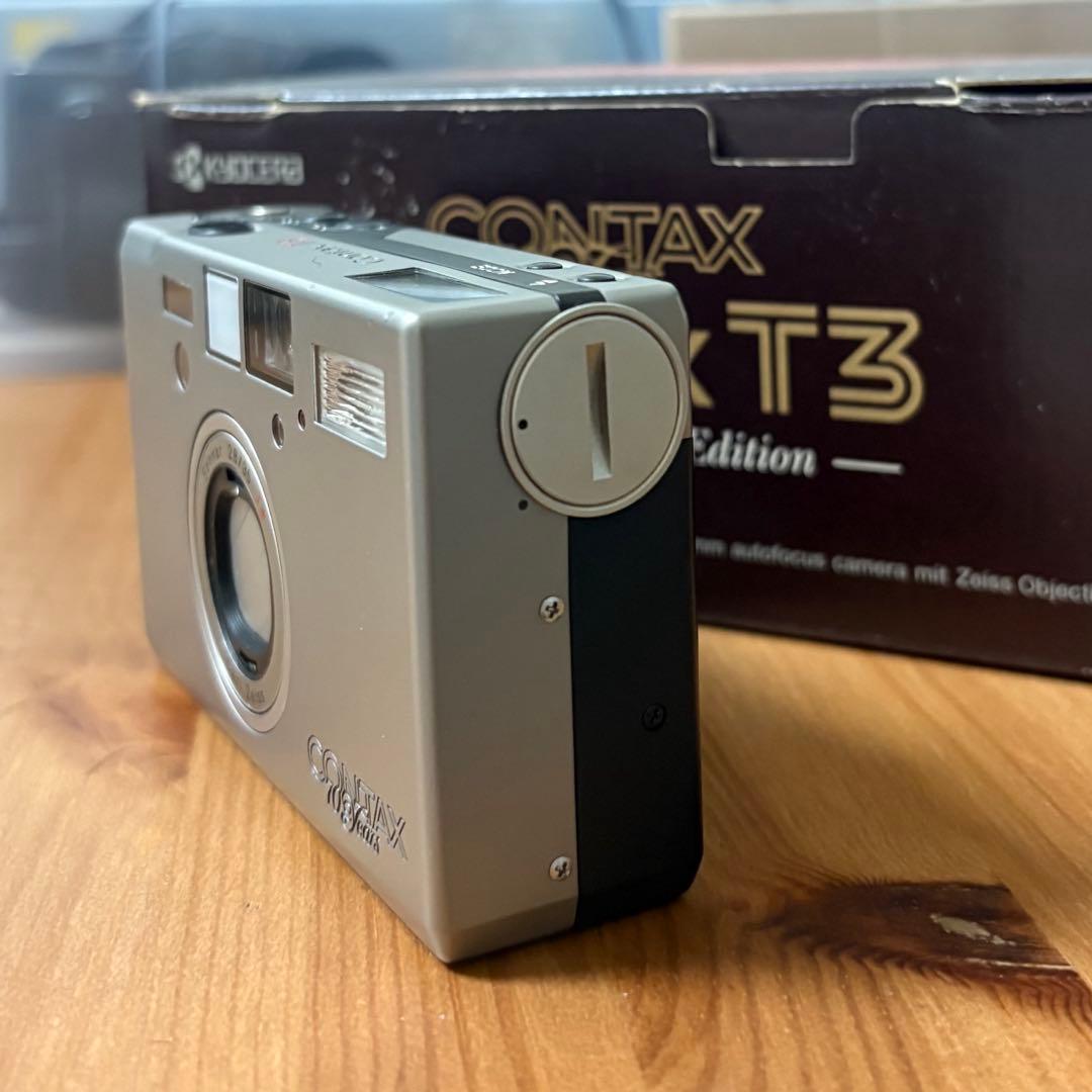 記念モデル(4点セット) CONTAX T3 70YEARS SILVER