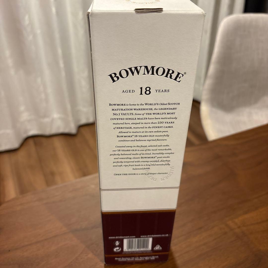 BOWMORE 18年 700ml アルコール43% 新品未開封 箱あり