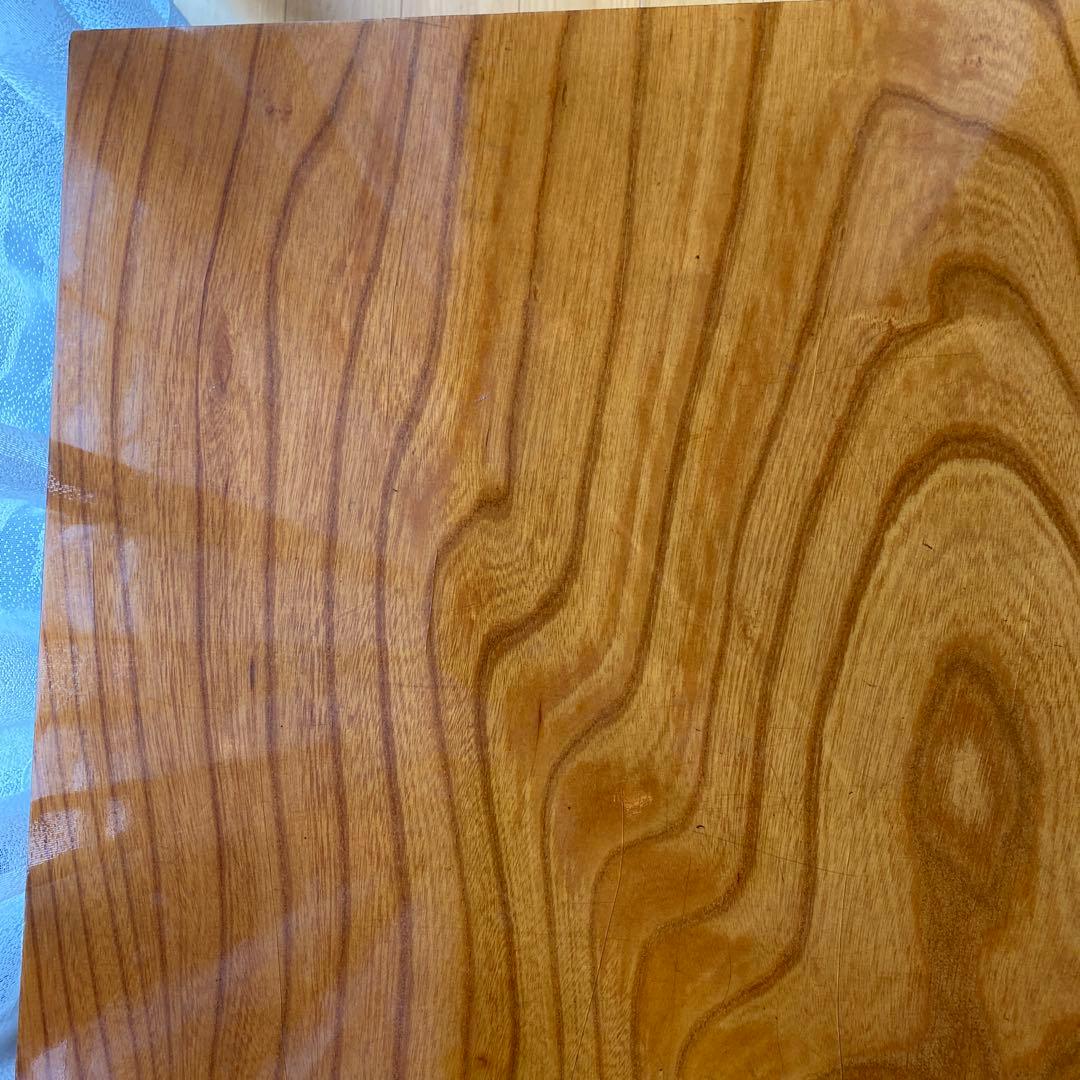 和室　ローテーブル　木目調 大きめ 木製座卓　　古家具　約７４✖️１２８✖️３２㎝