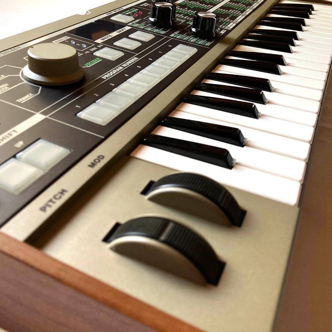 ※きんぴら　microKORG　純正アダプター・グースネックマイク付属