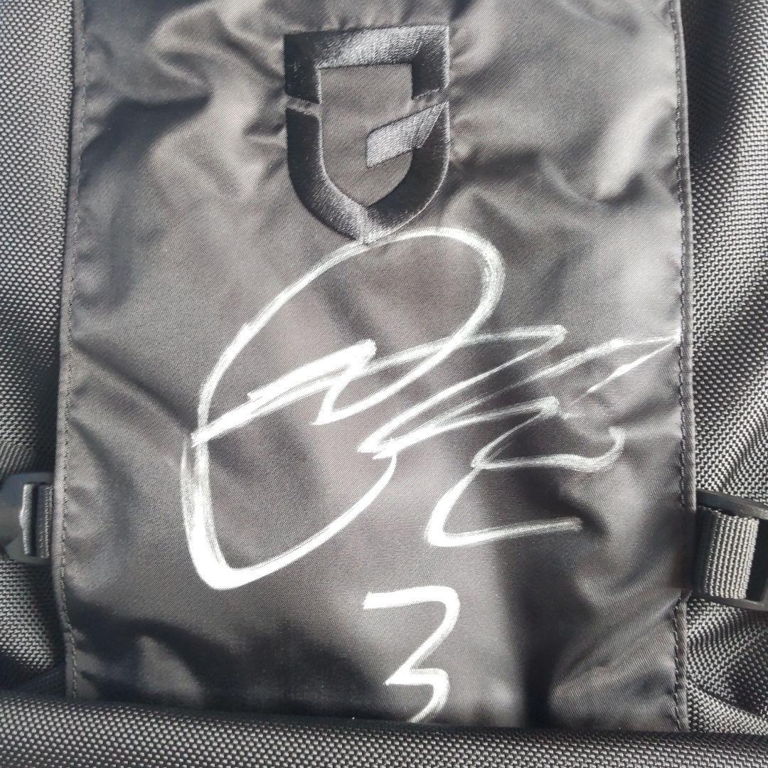 ガンバ大阪半田陸 hummel バック 3 半田陸 サイン入り 鑑定書付き