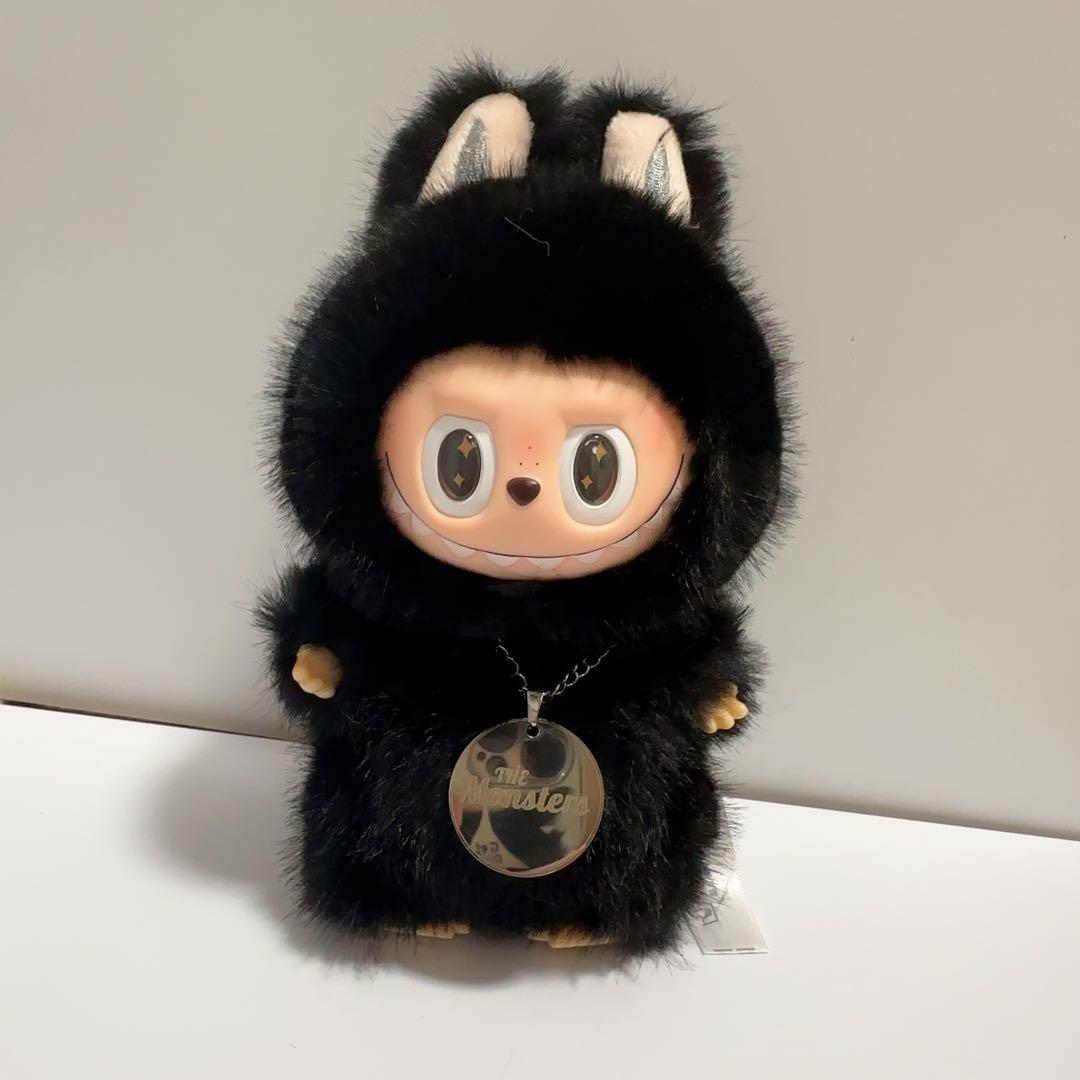 【新品海外限定・即日発送最高品質！】17cm ZIMOMO LABUBU 黑
