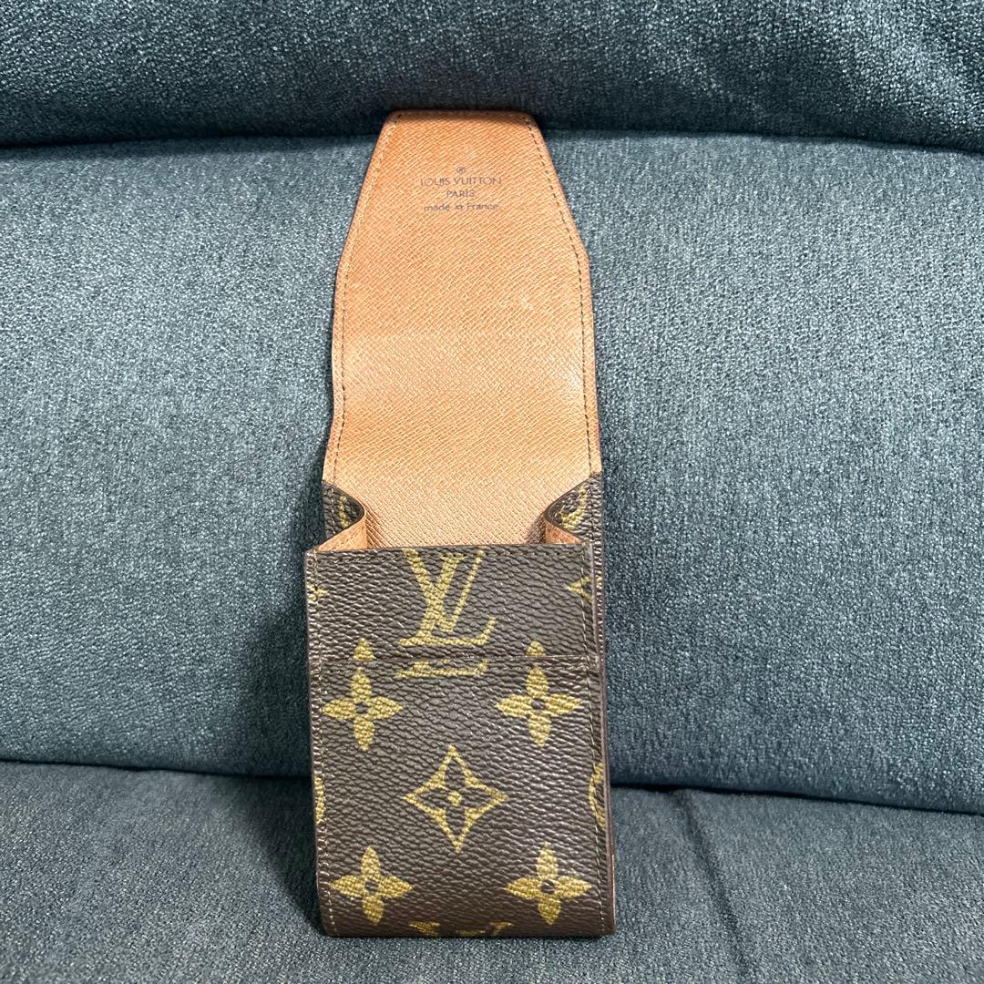 Louis Vuitton モノグラム レザー　シガレットケース