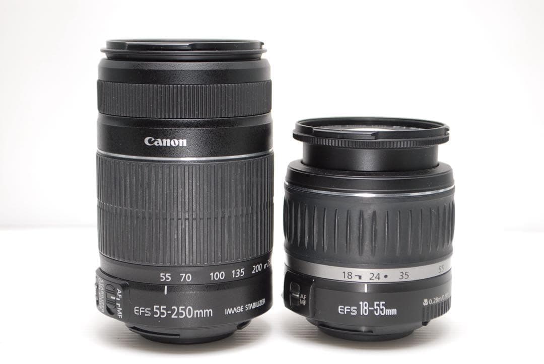 ❤️望遠レンズ付き❤️Canon kiss X7i ダブルレンズセット 美品