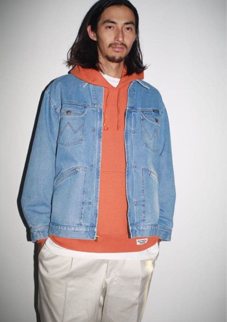 WACKO MARIA/ツータックチノトラウザース/WHITE/23ss