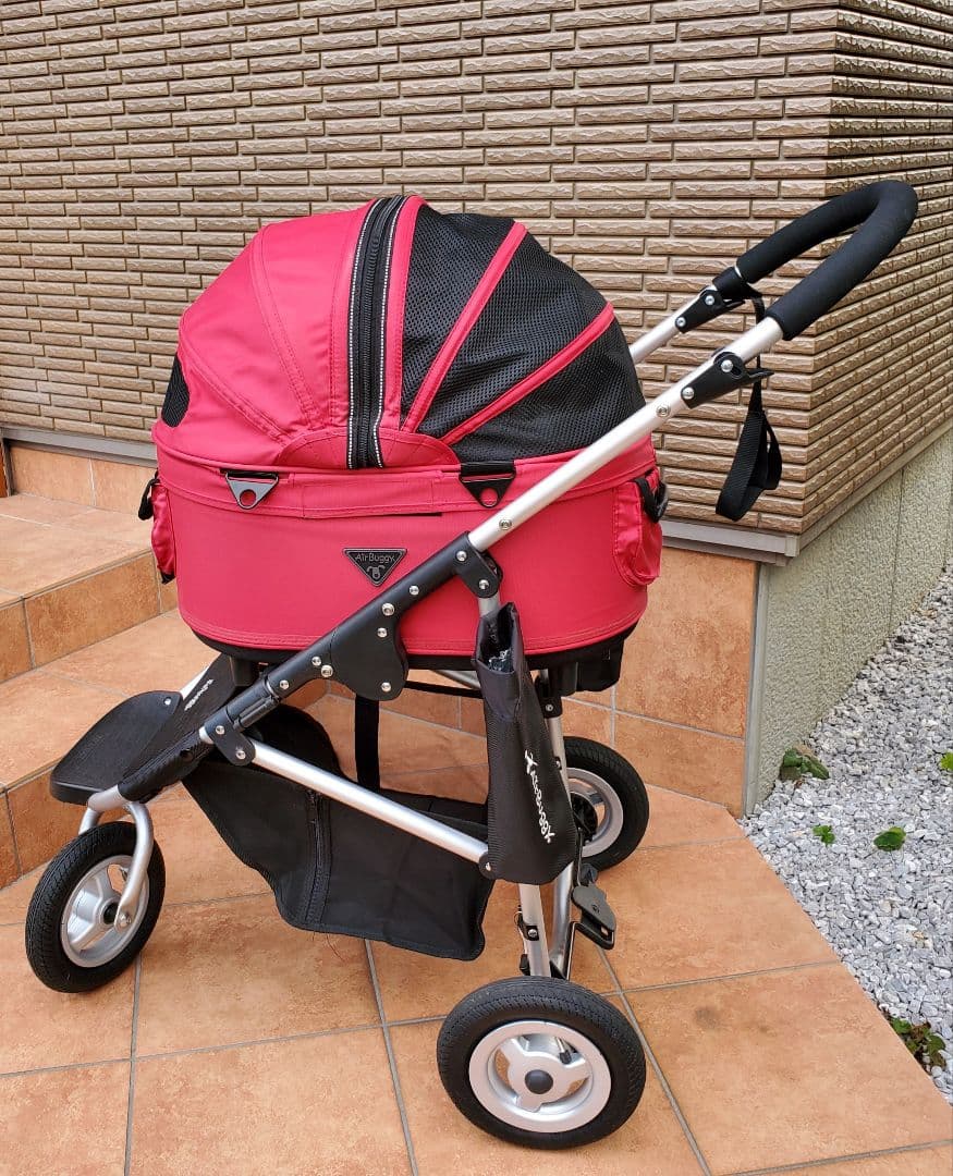 さ*ん様 AirBuggy for Dog DOME2 赤 中古美品