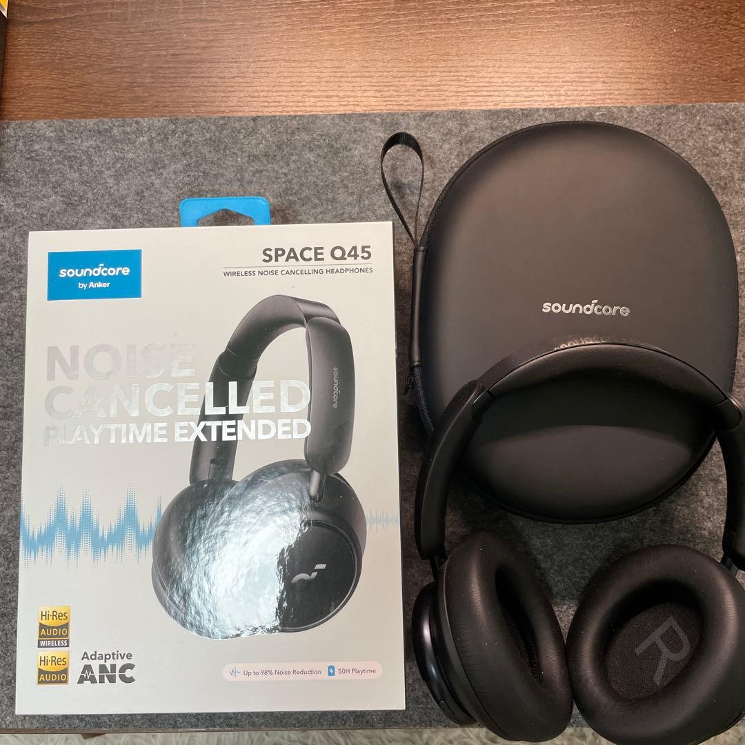 【おまけ付き】Anker SPACE Q45+ヘッドホンフック