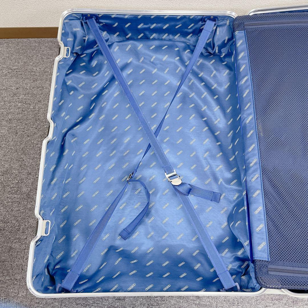 RIMOWA TOPAS 932.77 104L 青ロゴ アルミ スーツケース