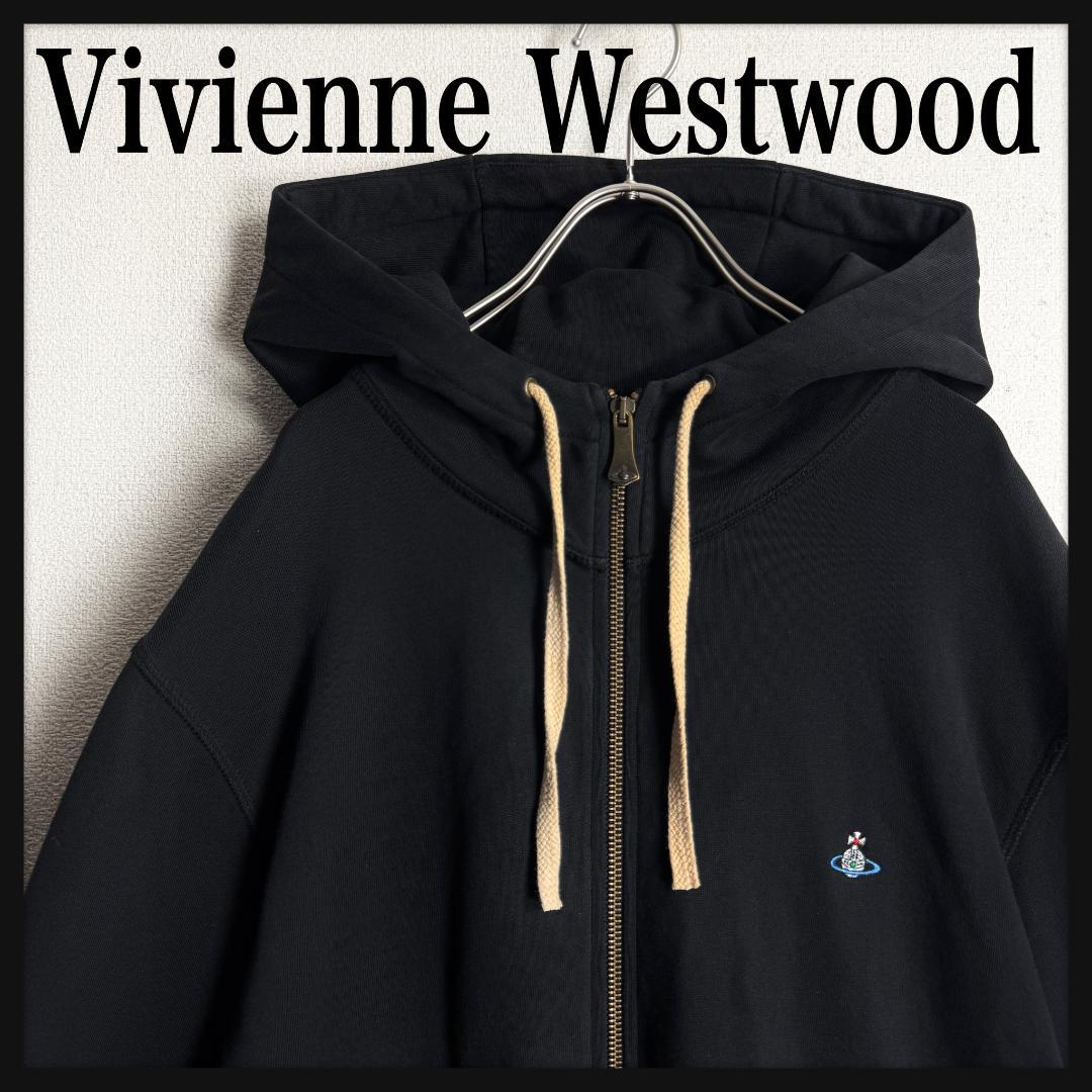 【大人気☆オーブ刺繍☆インポート】ヴィヴィアンウエストウッド フルジップパーカー