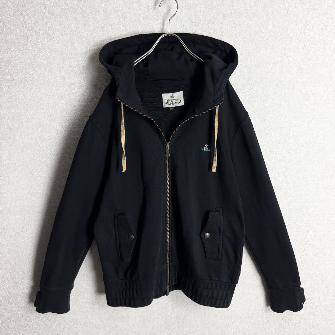 【大人気☆オーブ刺繍☆インポート】ヴィヴィアンウエストウッド フルジップパーカー