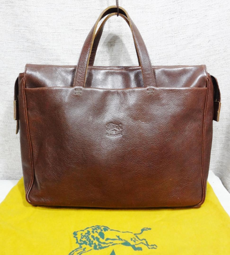 morigori【美品　希少】 IL BISONTE ビジネスバッグ