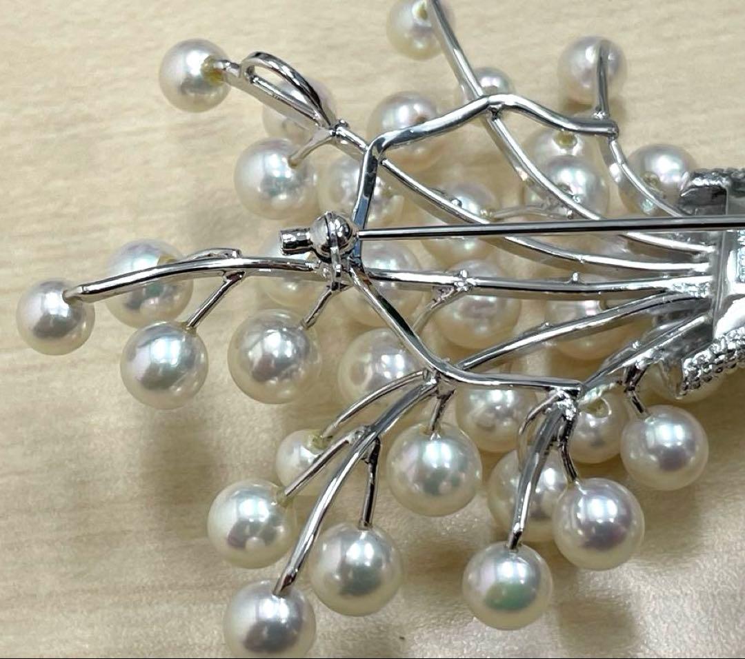 ⭐️パール ブローチ レディース アクセサリー 冠婚葬祭