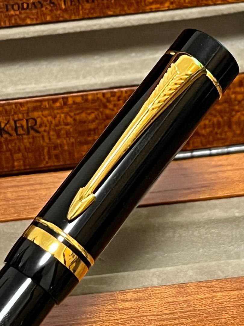 Paker Duofold 万年筆　K18 パーカー　デュオフォールド