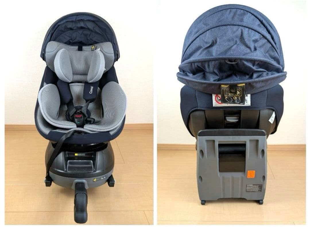 【美品】Combi クルムーヴ アドバンス ISOFIX エッグショック